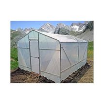 Gyc Invernadero Para Jardín O Huerto De 2 Secciones Con Cubierta (4,05m X 3,12m X 2,2m) - Ref: 24901521