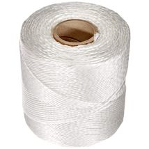 Ppv3 Spago In Polipropilene - 68 Kg - Titolazione 10/2 - Diametro 2,25 Mm - 1 Kg - Lunghezza 450 M - Bianco - Chapuis