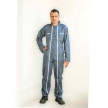 74534-coverguard] Combinaison De Travail 2 Zips Coverguard Factory Taille Xl 52/54 Grise