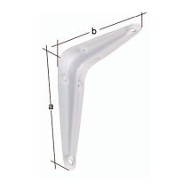 Gah - Consolle L.100mm H.125mm Sta Laccato Bianco Trgf.39kg (per 20)