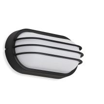 Lampada Da Esterno A Led Lampada Da Esterno Ip 44 4000k 12 W Nera Plastica Telefunken