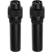 Adattatore Per Antenna Din Femmina A Vite, 2 Pezzi, Adattatore Per Antenna Femmina In Linea, Accessori Per Antenna Autoradio, Nero
