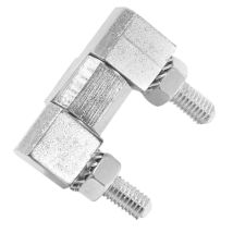 Cerniera Pinet 16x16x16mm Acciaio Zincato Apertura 180°