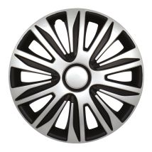 Enjoliveurs De Roues Nardo Silver Black 15 Pouces