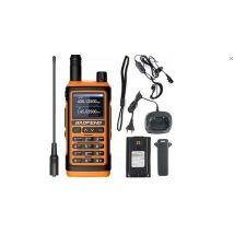 Talkie walkie BANBAO – Orange – Portée, Alimentation électrique, Autonomie, Nombre de canaux, Puissance, Longueur