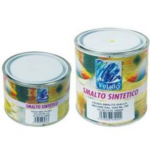 6pz Smalto Sintetico Lucido (lack 82) - Ml.750 Verde Muschio Ral 6005
