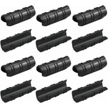 Vtizikl 100 Pcs Serre Clips 25mm Clips Serre De Jardin Résistance Aux Températures Elevées Fixation Bache Serre Durable Facile A Utiliser Pour 