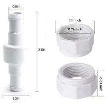 Tuyau Pivotant + Écrou De Rechange Pour Polaris Pool Cleaner 180 280 380 D20 D-20 C15-rapanda