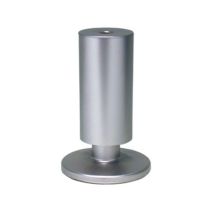 Piedino in ABS cromo 120mm – Diametro 35mm – Regolabile per mobili – Giesse