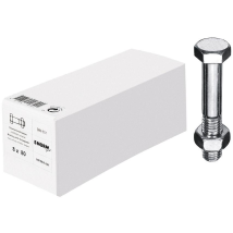 E-NORMPRO 6-Kantschraube galvanisch verzinkt M12x50 Güte 4.8 DIN 601
