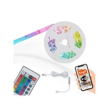 Tira De Led Rgb Wifi Bluetooth 5 Metros 7,5w