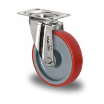 Cascoo Lenkrolle Ø 125 Mm Serie N2u6 Rollenlager Edelstahl