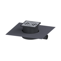 Kessel-scarico A Pavimento Der Ultraflache 54 - Dn40, Impermeabile All'acqua, Griglia A Fessure, 44740.20m