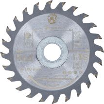 Hoja De Sierra Circular Bgs-diy Circular Saw Blade 100x30 Mm 24 Dientes