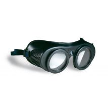 TRAFIMET Schutzbrille aus Kunststoff mit Carrorck Sparta Objektiven – Schweißschutz – 15cm – 10cm – EN166