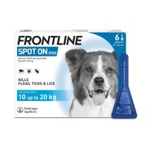 Frontline - Spot On Medium Dog 10-20kg (6pipettes) - 20050