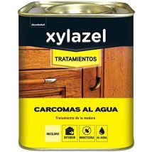 Xylazel Holzschutzmittel 2,5 l – farblos – wasserbasierte Formel – schützt vor Holzwürmern und Insekten – ideal für Möbel und Türen