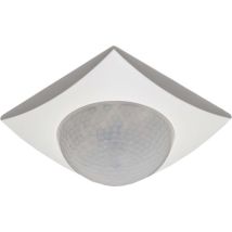 Détecteur De Présence Knx 360°, 4 Pyrodétecteurs, Contrôle À Lumière Constante, Blanc Pur Mat Mdt Scn-p360k4.03