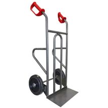 [ddpo1-rsn] Diable Acier Stockman Ddpo1-rsn Droit 250kg Roues Caoutchouc Noir