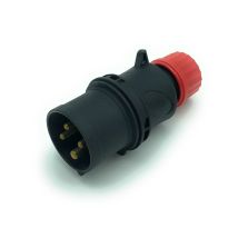 Prise Industrielle Cee 3p+e 16a-6h 380-415v Ip44 Gris
