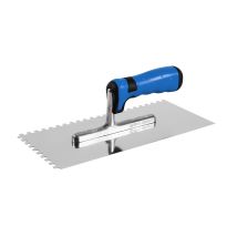 Glättekelle E10, Rostfrei, 2k, 280x130x0,7mm