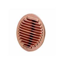 Grille en cuivre 150 ronde – Bouche VMC – Diamètre du conduit, Largeur, Type de VMC, Hauteur, Forme – LA VENTILAZIONE