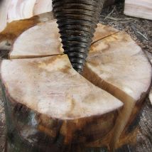 Wood Splitting Drill, Log Splitter For Firewood Machine, Cone Drill, Multifunctional Wood Drill For Splitting Logs, With 3 Drill Handles, Square/round