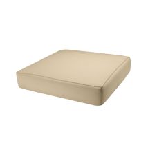 Cuscino Poltrona Alice Ecrù – Cuscino sfoderabile per poltrona salotto – 60cm x 50cm – Giardino e piscine