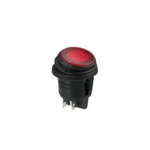 Interruptor Basculante Iluminado - Led Rojo - 2p/on-off