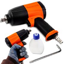 Avvitatore Pneumatico A Impulsi Forcekraft Per Ruote 1/2" 500 Nm 7500 Giri/min