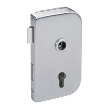 Serratura Per Porte In Vetro 6033 Pz L-roma Va Ma Pz Din Li. Hermat