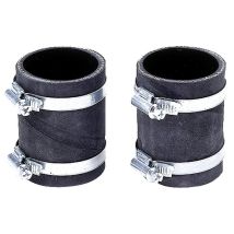 Gummischlauchmontagesatz Ø 63 mm 2" für Behncke QWT/SWT – 2 x Gummimuffe, 4 x Edelstahlschellen