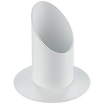 2514102 Portacandele Bianco Opaco Metallo, Diametro 40 Mm, Candele Battesimo Comunione Cresima Matrimonio - Rayher