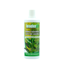 Ferro solfato liquido 1kg – Concime rinverdente per piante – Stimola fotosintesi e previene clorosi ferrica – Leader