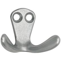 Siro - Doppelhaken Hapi Breite 44 Mm, Höhe 33 Mm, Aluminium Poliert