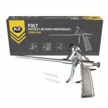 K2 Pistola Para Espuma Fólt, Ideal Para Aplicación De Espuma De Alta Calidad, Diseño Ergonómico, Fácil Manejo, Compatible Con Productos De Limpieza Y 