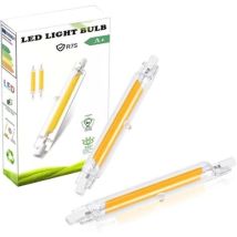 Bombillas Led R7s Regulables De 118 Mm, 20 W (equivalente A Halógena De 200 W), Sin Parpadeo, Luz Blanca Fría De 6000 K, 1000 Lúmenes, Ángulo De Haz 