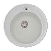 Stradour - Lavavajillas Empotrado Ronda De En Smc Blanco Unido - 17, 1 Taza, Dim. Ø 49 Cm, Vaciado Manual