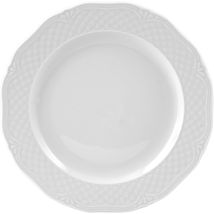 6 X Assiettes Plates Arianna - 26 Cm - Porcelaine - H&h