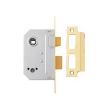 Yale - Locks Pm236 Bathroom 2 Lever Sashlock Polished Brass 67mm 2.5in Yalpm236pb2