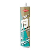 Dowsil - 791 Weatherproofing Silicone Sealant 310ml Cartridge - Anthracite