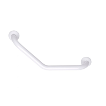 Godonnier - Pmr Pellet Essentiel Barra De Apoyo Codo Confort 135° Aluminio Epoxi Blanco