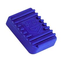 Idral Rubinetteria - Ricambio Copripedale In Gomma Blu, Rosso E Nero Idral 02096/cr-02096/cb-02096/cn Blu