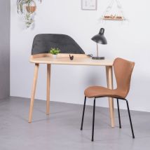 Bureau Cattelan en frêne naturel – Mobilier d'intérieur – Longueur, Largeur, Matières, Inclus bureau, Hauteur, Style, Aménagements intégrés bureau, 