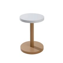 [gebraucht] B-ware Beistelltisch Tisch Design Letters Trisse 3 In 1 Beistelltisch S Beige Ice Blue