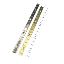 Monin - Sas Zahnstange - Vernickelter Stahl - Breite 16 Mm - 2 Ml Bar - 270700