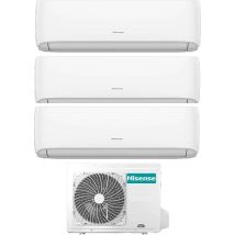 Hisense Climatizzatore Condizionatore Hisense Trial Split Inverter Serie Hi- Comfort 9+9+12 Con 3amw72u4rjc R-32 9000+9000+12000 Wifi Integrato