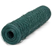 Werka Pro - Griglia Plastificata A Maglie Esagonali Di 13 Mm 0,5 X 10m