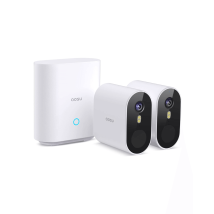 Aosu - Cámara Vigilancia Exterior Wifi, 5mp Ultra Hd, Detección De Movimiento Por Radar, Sin Cuota Mensual, 360días De Batería,ángulo Ancho De 166°, 