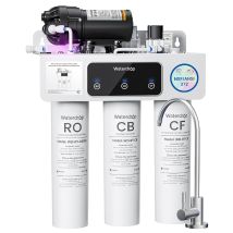 Waterdrop T3-c Système D'Osmose Inverse Sans Réservoir, Certifié Nsf/ansi 372, Filtre À Eau Ro À 8 Étapes, 450 Gpd